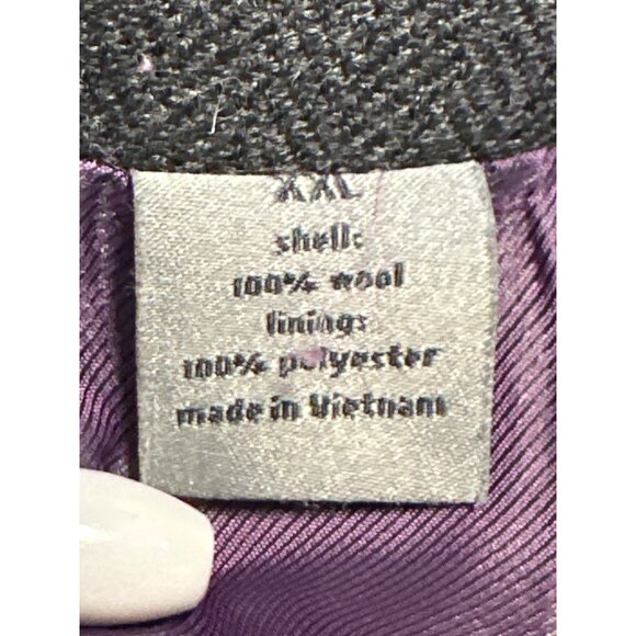 Sean John Mens Double-Breasted Blazer Gray Wool Blend Large - Picture 7 of 10